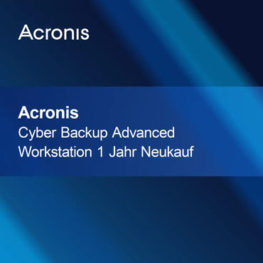 Acronis Cyber Backup Advanced delovna postaja