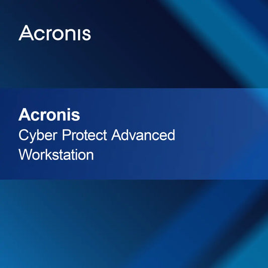 Acronis Cyber Protect Advanced delovna postaja