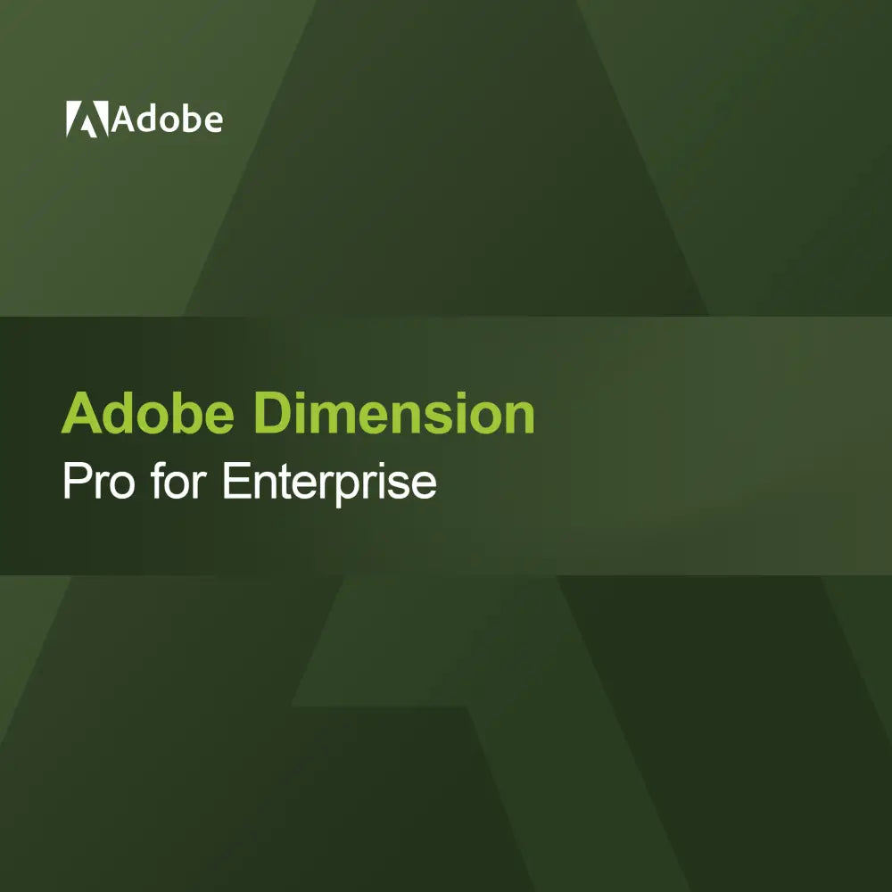 Adobe Dimension - Pro za podjetja
