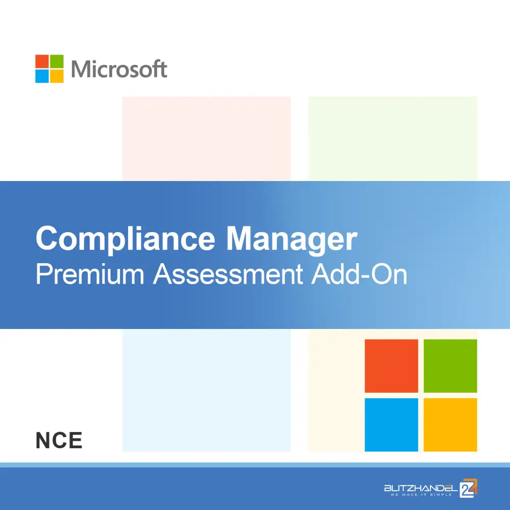 Dodatek za oceno Compliance Manager Premium (NCE)