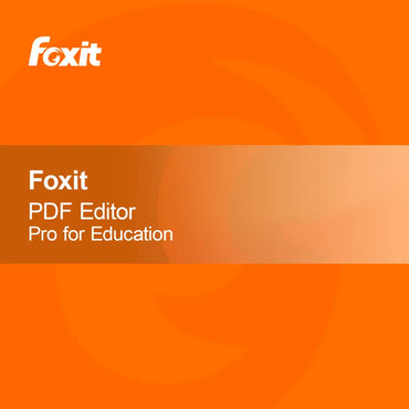 EDU Foxit PDF Editor Pro za izobraževanje