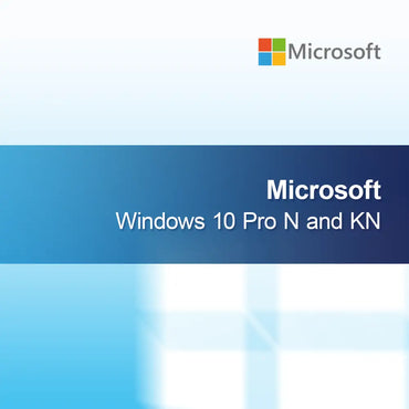 Microsoft Windows 10 Pro N in KN