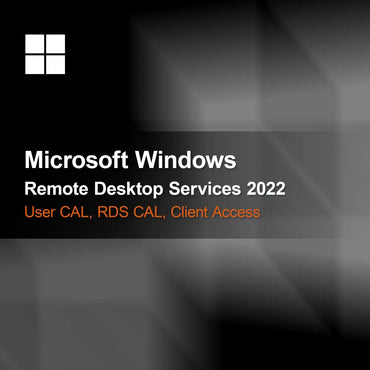 Microsoft Windows Remote Desktop Services 2022, uporabniška CAL, RDS CAL, licenca za dostop odjemalca