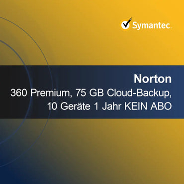 Norton 360 Premium, 75 GB varnostna kopija v oblaku, 10 naprav 1 leto BREZ NAROČNINE