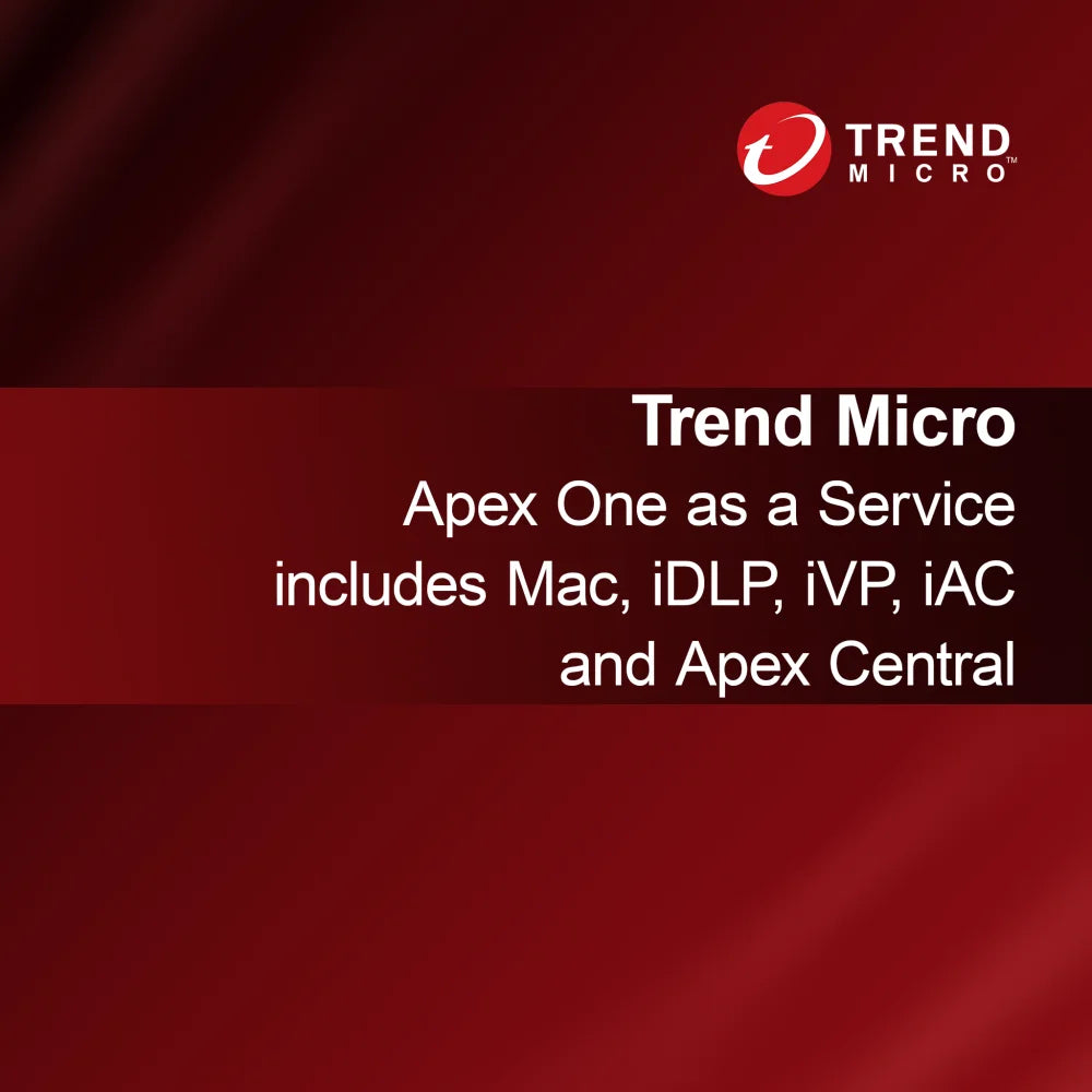 Trend Micro Apex One kot storitev vključuje Mac, iDLP, iVP, iAC in Apex Central