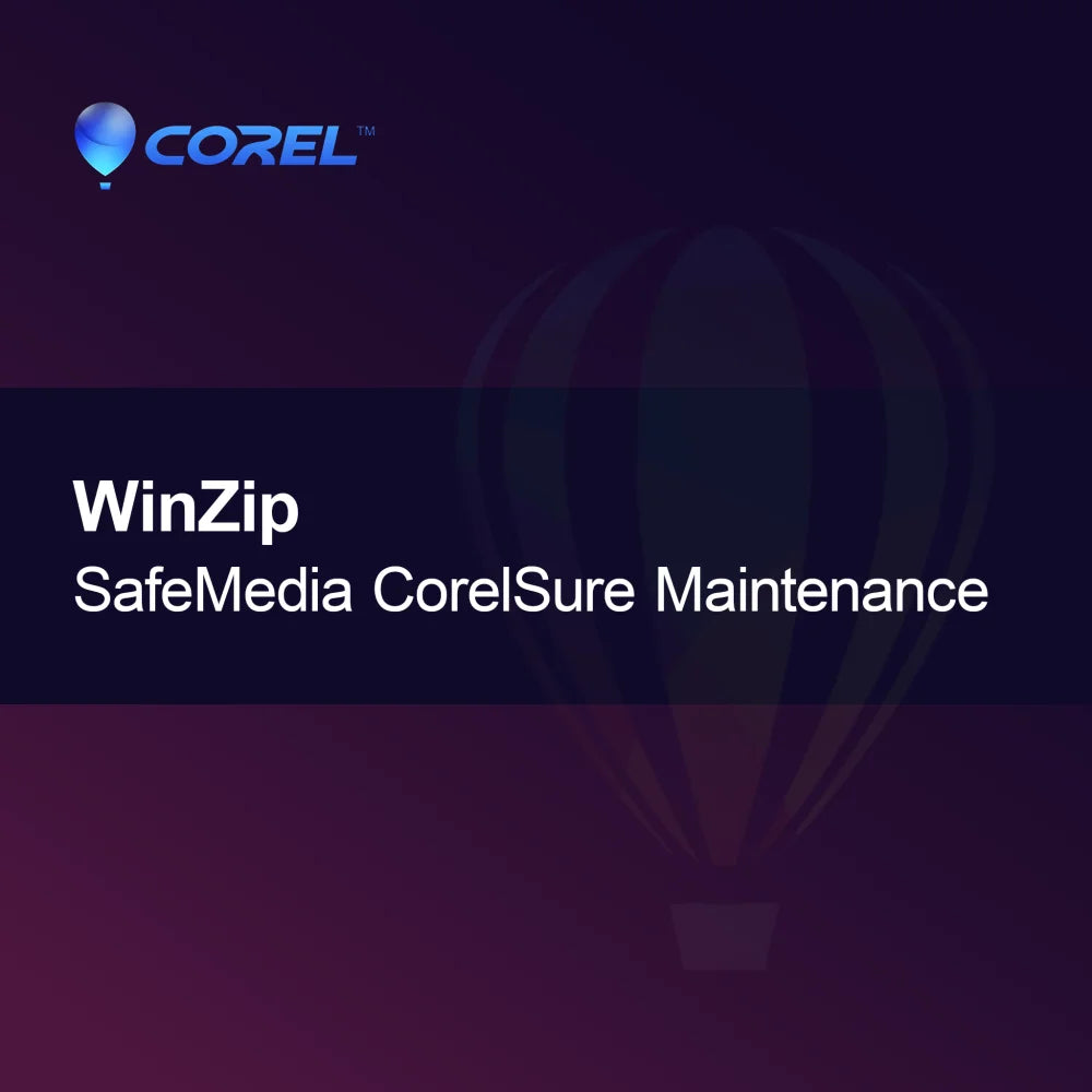 WinZip SafeMedia CorelSure Vzdrževanje