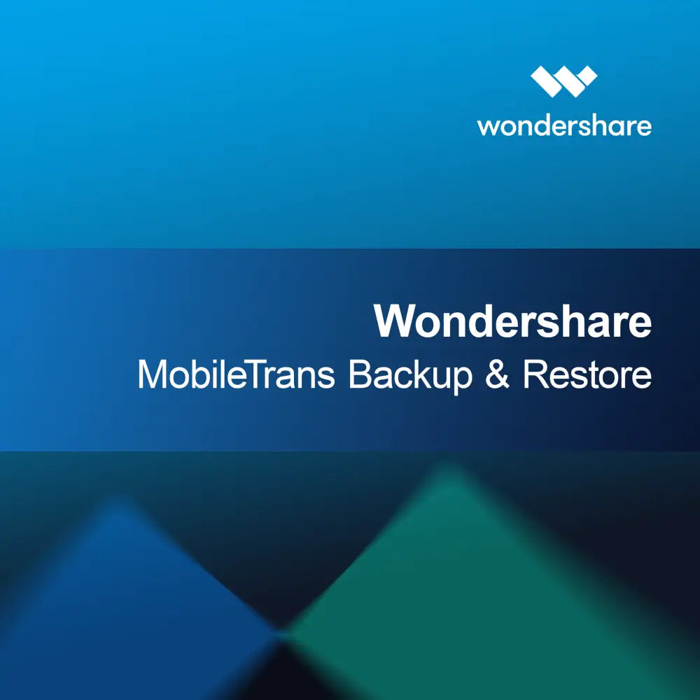 Wondershare MobileTrans Varnostno kopiranje in Obnovitev