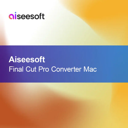 Aiseesoft Final Cut Pro pretvornik za Mac