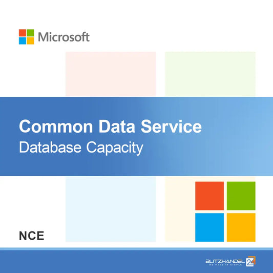 Kapaciteta baze podatkov Common Data Service (NCE)