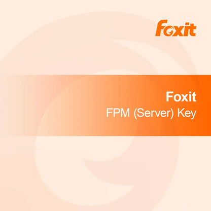 Foxit FPM (Strežnik) ključ