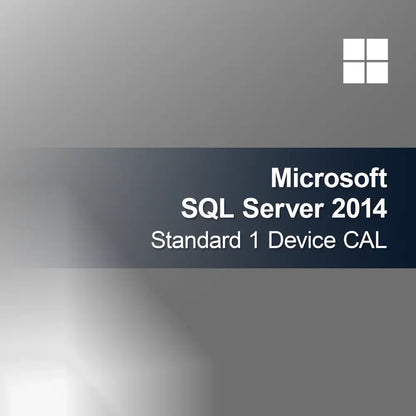Microsoft SQL Server 2014 Standard 1 naprava CAL