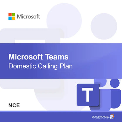 Microsoft Teams domači klicni načrt (NCE)