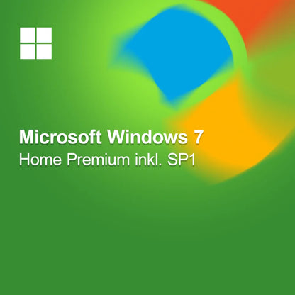 Microsoft Windows 7 Home Premium vključno s SP1