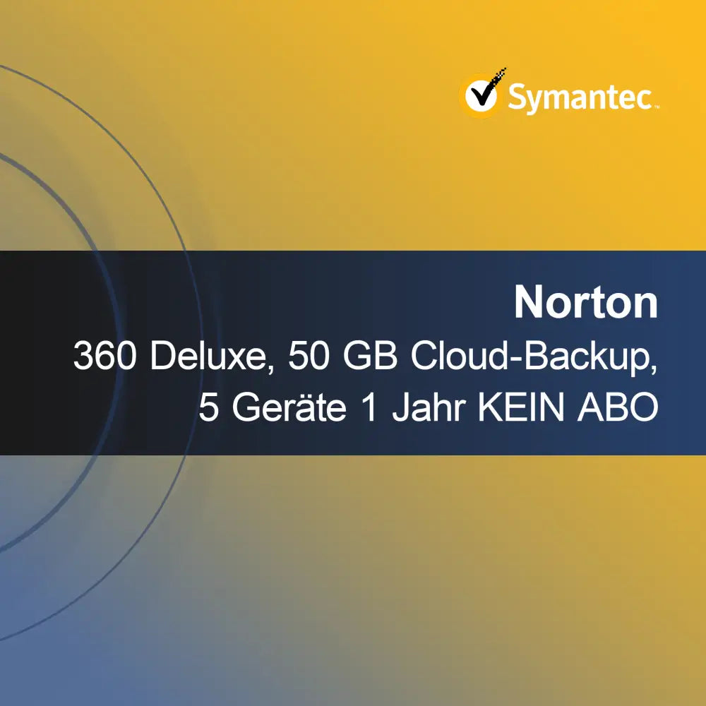 Norton 360 Deluxe, 50 GB varnostna kopija v oblaku, 5 naprav 1 leto BREZ NAROČNINE