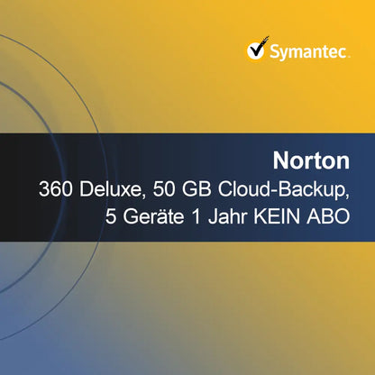 Norton 360 Deluxe, 50 GB varnostna kopija v oblaku, 5 naprav 1 leto BREZ NAROČNINE