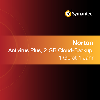 Norton Antivirus Plus, 2 GB varnostna kopija v oblaku, 1 naprava 1 leto