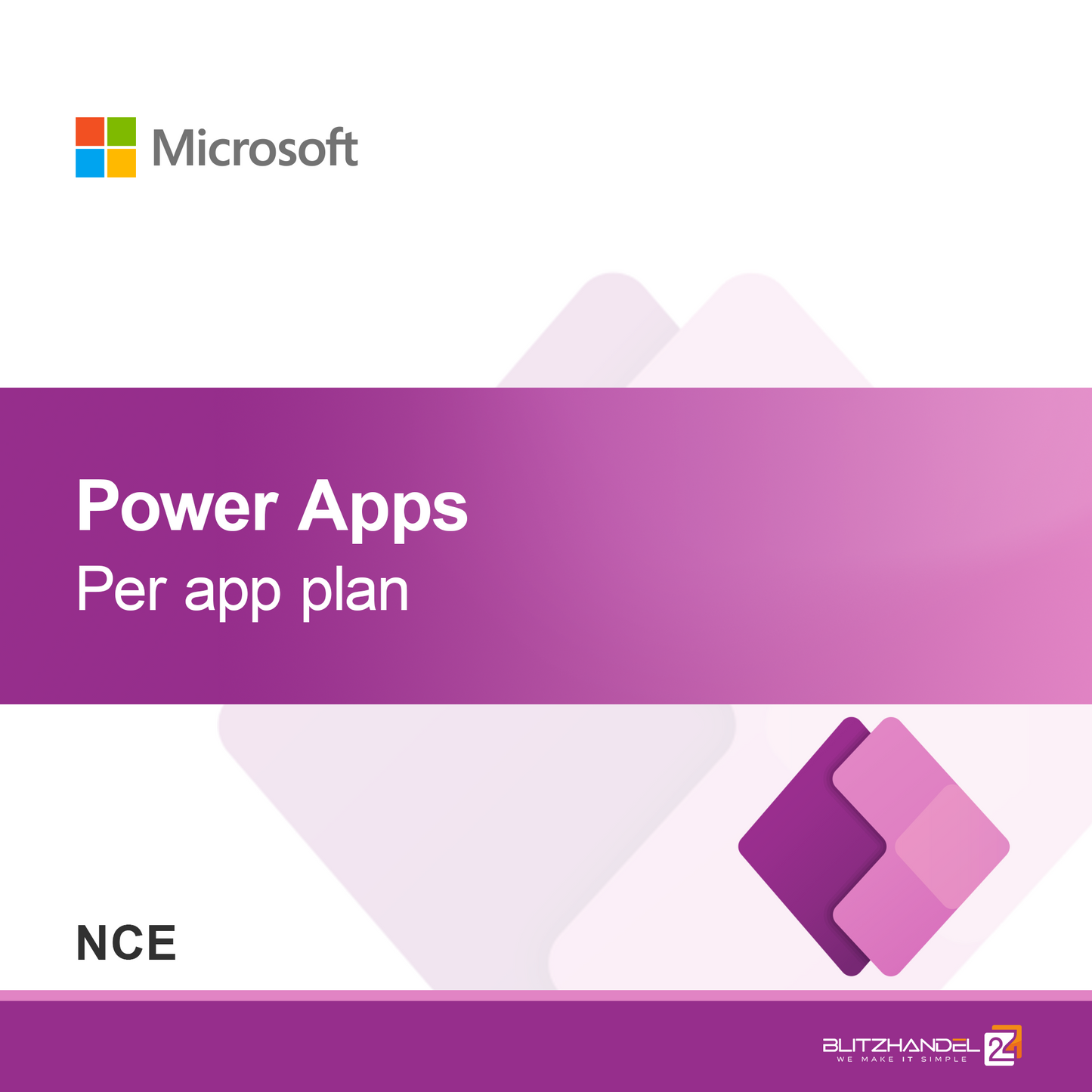 Power Apps načrt na aplikacijo (NCE)