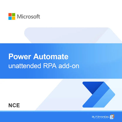 Power Automate dodatna oprema za neodzivno RPA (NCE)