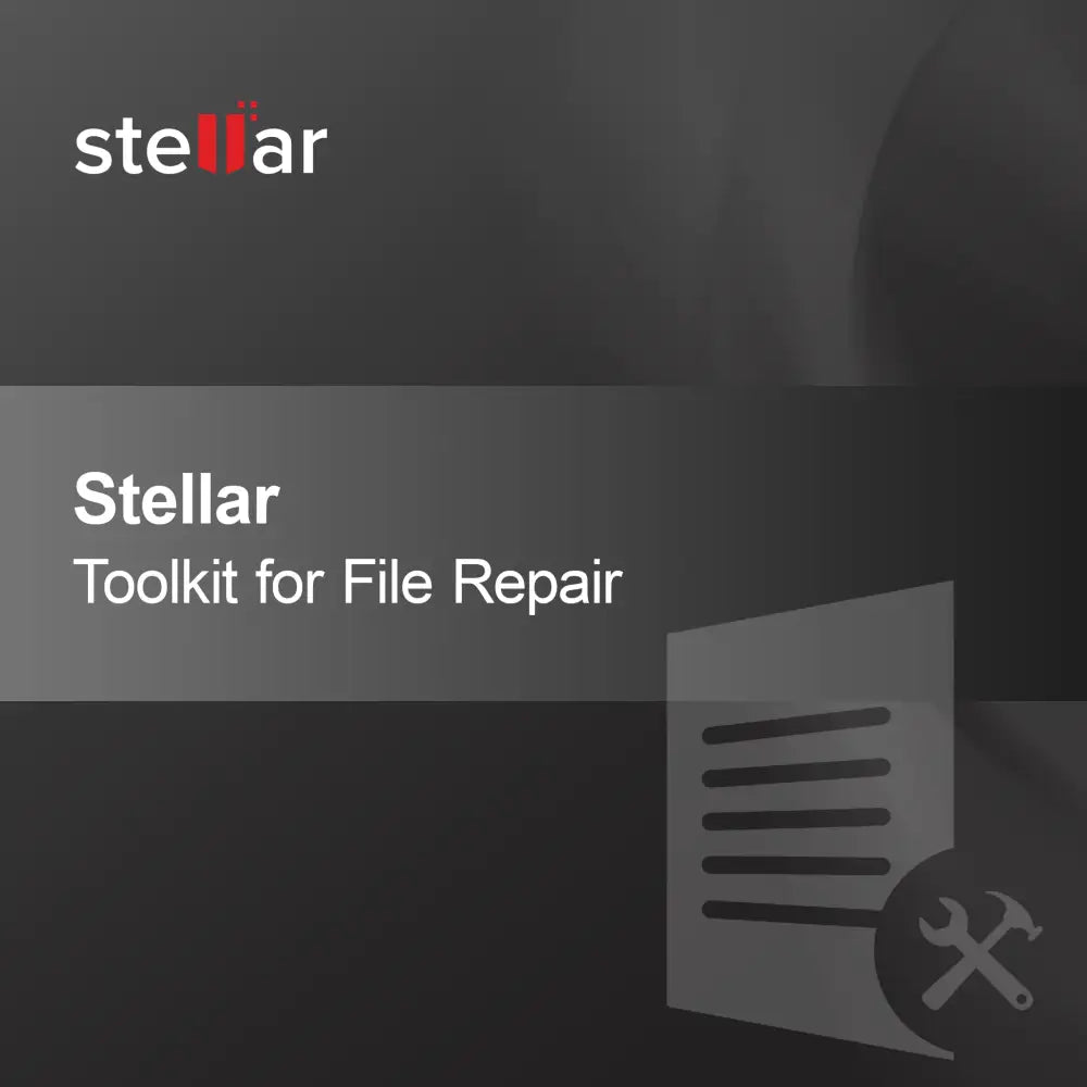 Stellar orodje za popravilo datotek